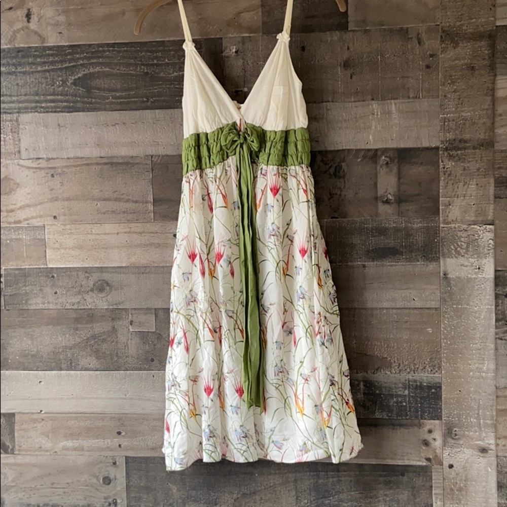 Max Studio Floral silky flowy Dress